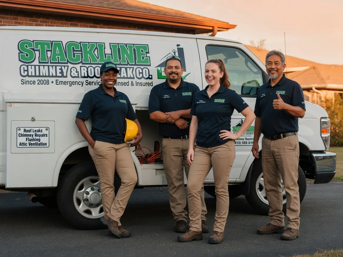 Chimney flashing repair company in Clyde, TX